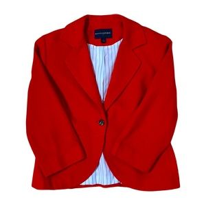 Red Wool Jacket - Women’s 4